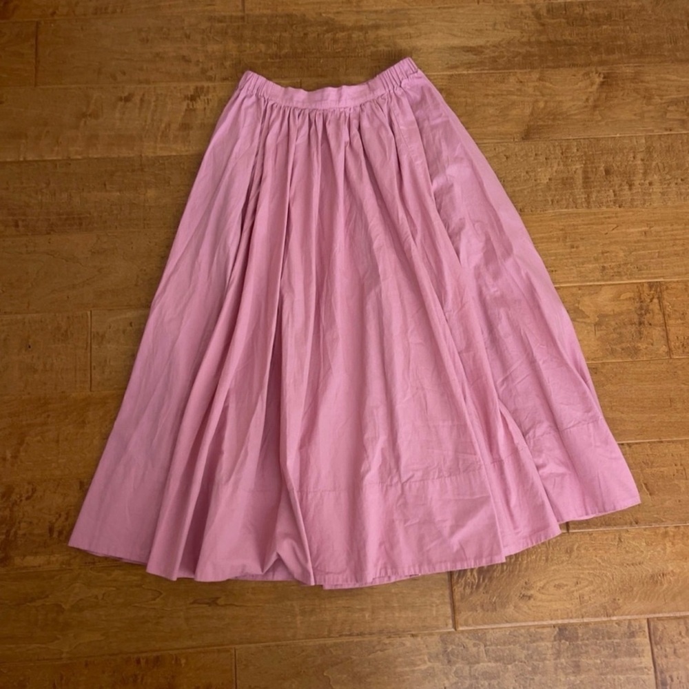 Free People Pink Midi Skirt - Picture 4 of 7